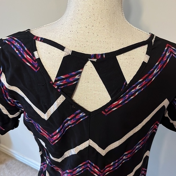 Copper Key top black with zig zag striping, large - Picture 3 of 5